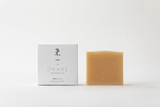 東一 × ORARE 酒粕石けん